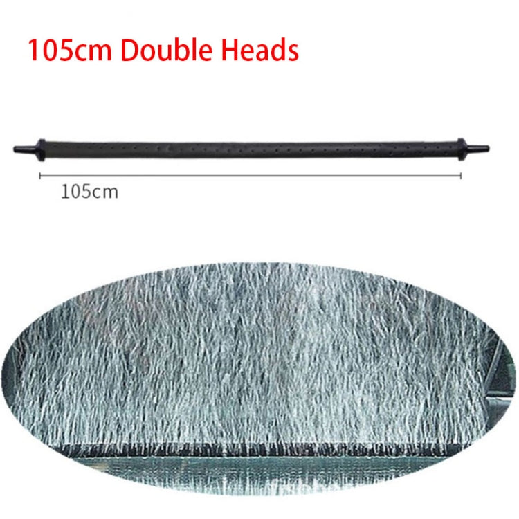 Pompa per acquario a doppia testa da 105 cm Tubo per bolle d'aria Accessori per acquari Diffusore per strisce di ossigeno nell'aria per acquari e acquari, 105cm Double Heads