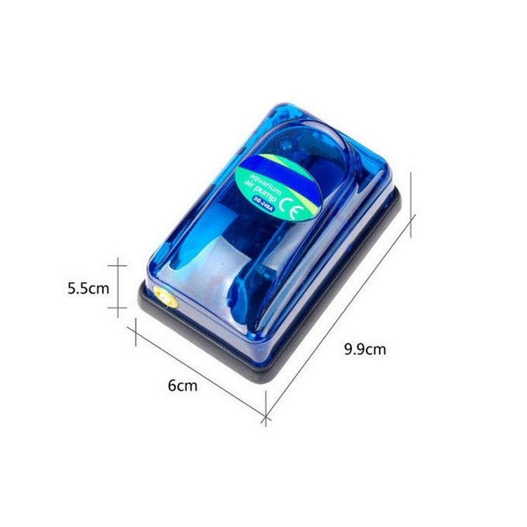 SOBO SB-248A Pompa ad aria per ossigeno per acquario con flusso regolabile a uscita singola da 3 W, 3W Single Outlet