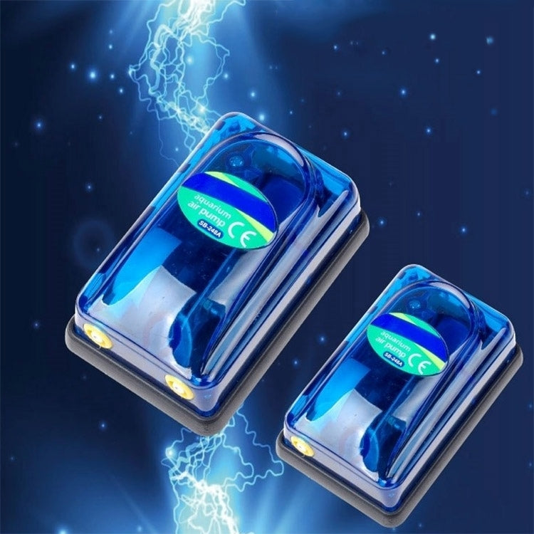 SOBO SB-248A Pompa ad aria per ossigeno per acquario con flusso regolabile a uscita singola da 3 W, 3W Single Outlet