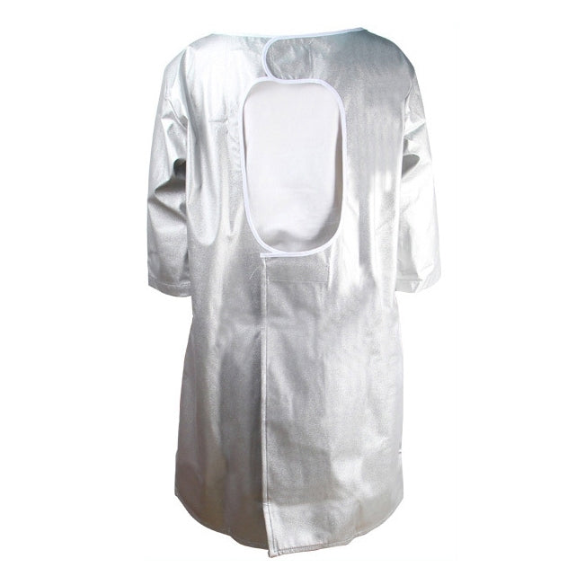 Grembiule per animali domestici Mezza manica Abito di bellezza Toelettatura per animali domestici Grembiule per estetista Abbigliamento impermeabile Grembiuli per negozi di animali, L, Lunghezza: 95 cm, Size:L Color:Silver