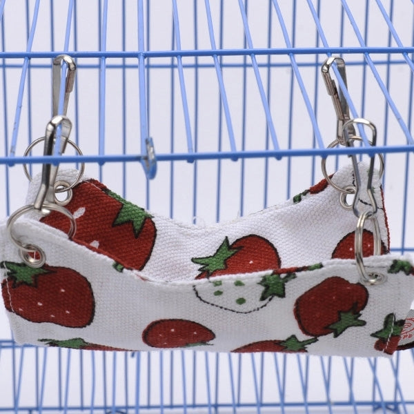 Amaca in tela per animali domestici Amaca per gatti bella e calda Cuccia per criceti, nido per animali domestici, media, dimensioni: 33 * 30 cm, consegna colore casuale, Size:33*30cm