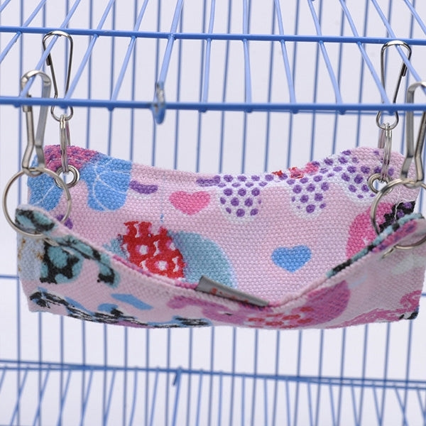 Amaca in tela per animali domestici Amaca per gatti bella e calda Cuccia per criceti, nido per animali domestici, media, dimensioni: 33 * 30 cm, consegna colore casuale, Size:33*30cm