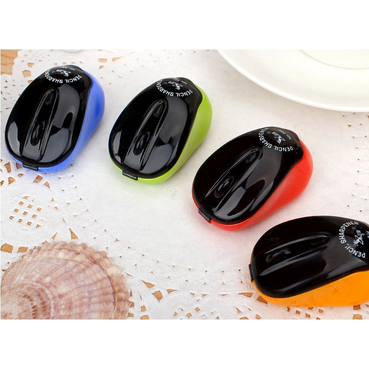 10 pezzi di temperamatite stile mouse creativo macchina meccanica forniture per ufficio di cancelleria scolastica, consegna casuale di colori, Mouse Style