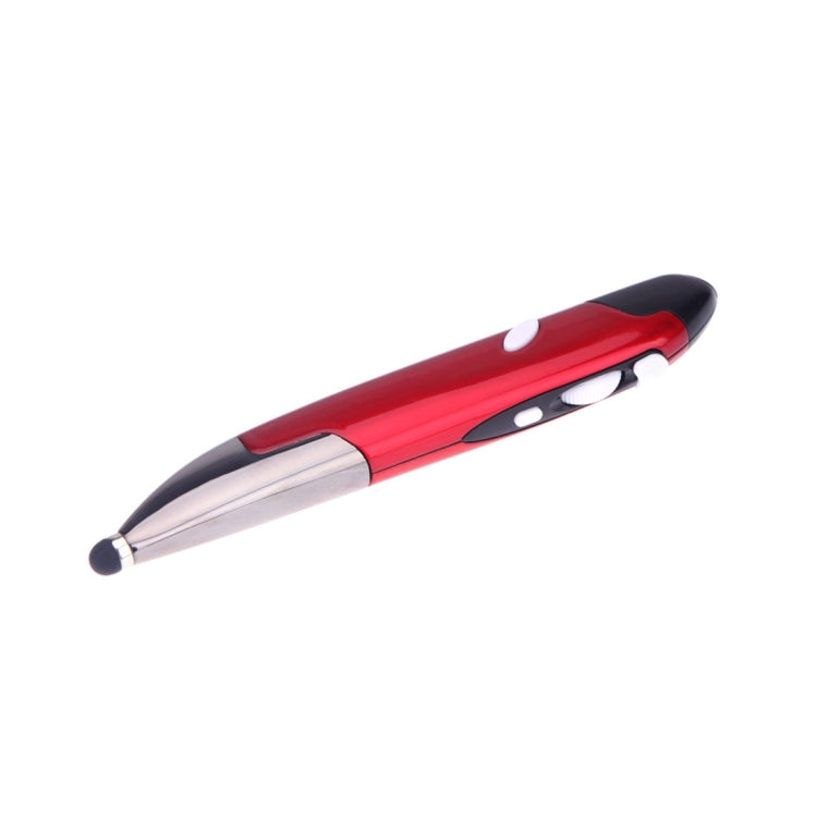 Mouse intelligente wireless portatile in stile penna da 2,4 GHz per PC portatile, Red, Blue, Grey