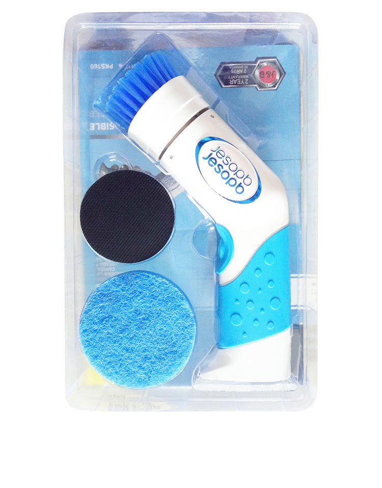 Cucina Bagno Elettrico Tenuto In Mano Lavatrice Macchina Per La Pulizia Delle Macchie Di Olio Spazzola Per La Pulizia Della Casa Strumento Per La Pulizia, Electric Handheld Washing Cleaner