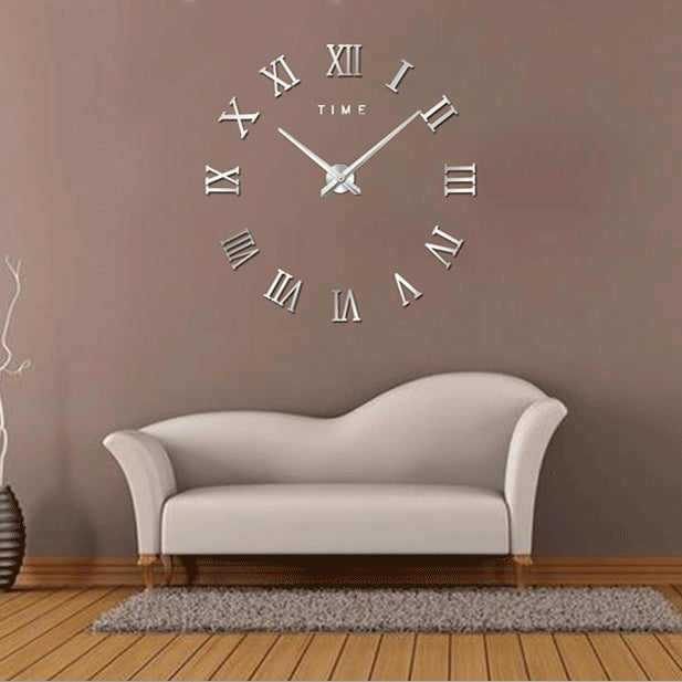 Orologio da parete con ticchettio decorativo decorativo per soggiorno creativo da 40 pollici