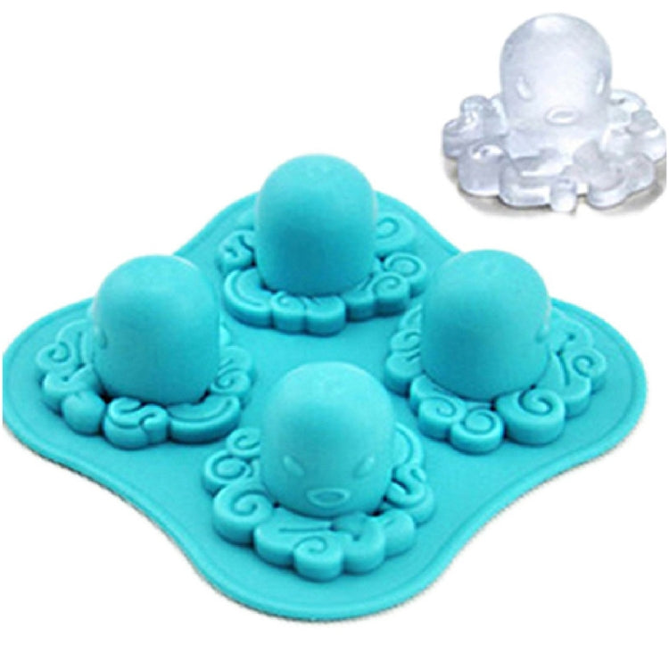 Adorabile stampo per polpo in silicone per cubetti di ghiaccio, vassoio per cubetti di gelato/stampo per ghiaccio, Octopus Shape