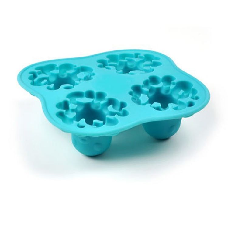 Adorabile stampo per polpo in silicone per cubetti di ghiaccio, vassoio per cubetti di gelato/stampo per ghiaccio, Octopus Shape