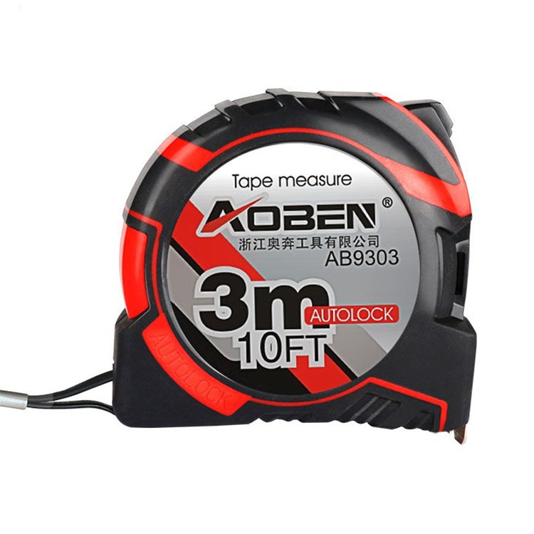 Metro a nastro retrattile Aoben Mini righello portatile, lunghezza: 3 m, larghezza: 19 mm, Length: 3m Width: 19mm