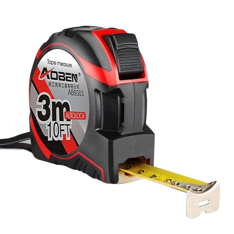Metro a nastro retrattile Aoben Mini righello portatile, lunghezza: 3 m, larghezza: 19 mm, Length: 3m Width: 19mm