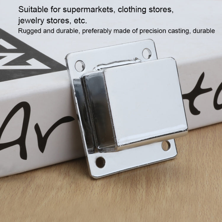 Gancio per tubo quadrato con staffa da parete da 2 pezzi per l'esposizione del supermercato del negozio di abbigliamento, Wall Bracket