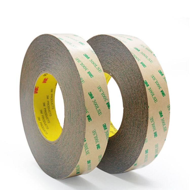 3M300LS Nastro biadesivo super adesivo 3M ultrasottile trasparente e resistente alle alte temperature, dimensioni: 55 m x 5 mm, Size: 55m x 5mm