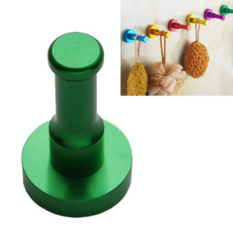 Colore Personalità Spazio Gancio rotondo in alluminio Gancio singolo Gancio appendiabiti colorato da cucina Nessuna ruggine