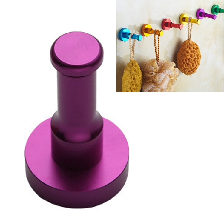 Colore Personalità Spazio Gancio rotondo in alluminio Gancio singolo Gancio appendiabiti colorato da cucina Nessuna ruggine