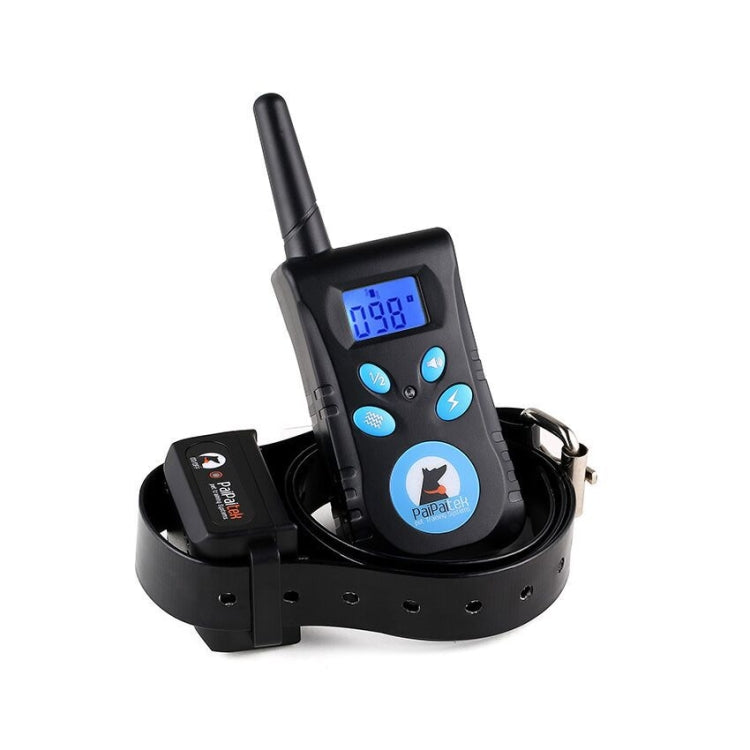 Collare antiabbaio automatico Sistema di controllo dell'addestramento degli animali domestici + Collare in pelle PU con scosse elettriche per cani, PD520
