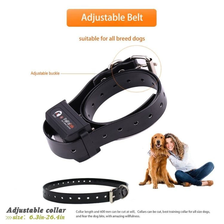 Collare antiabbaio automatico Sistema di controllo dell'addestramento degli animali domestici + Collare in pelle PU con scosse elettriche per cani, PD520