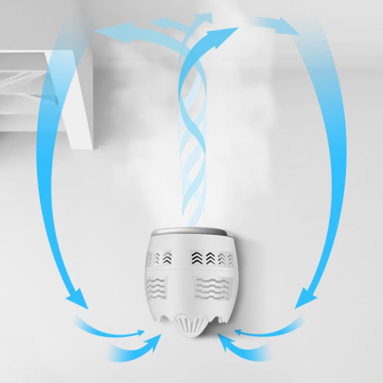 Portable Adjustable Mini USB Charging Air Convection Cycle Electric Table Fan, 2 Speed Air Cooler