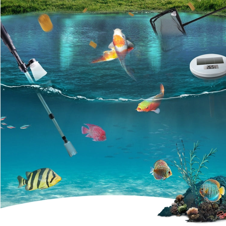 Filtro dell'acqua per la pulizia del serbatoio di pesce regolabile in lunghezza elettrica multifunzionale, Multi-functional
