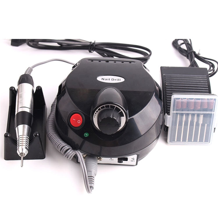 Rettificatrice elettrica per unghie 10W 220V 25000 giri, spina europea