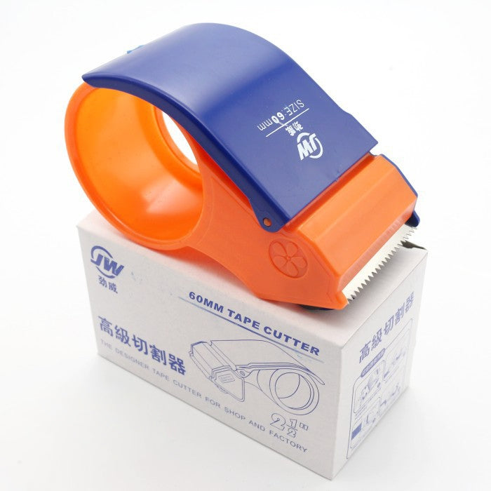 Dispenser per taglierina per nastro largo 2,5 pollici per sigillatura di imballaggi in rotoli portatili, Packing Tape Dispenser