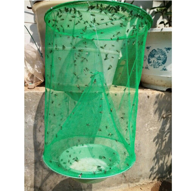 Cacciatore di mosche automatico sospeso pieghevole da 3 pezzi, gabbia per mosche indotta, Fly Cage