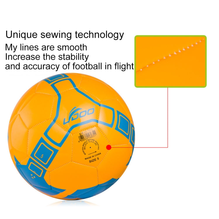 Calcio da partita indossabile da cucire in pelle PU da 19 cm, 19cm Fluorescent Blue, 19cm Fluorescent Pink, 19cm Orange, 19cm Yellow, 19cm Green, 19cm White+Black, 19cm Blue