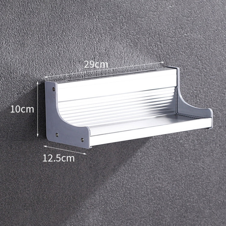 Scaffale portacondimenti in alluminio a parete per punzonatura da cucina multifunzione da 30 cm, 30cm Punching