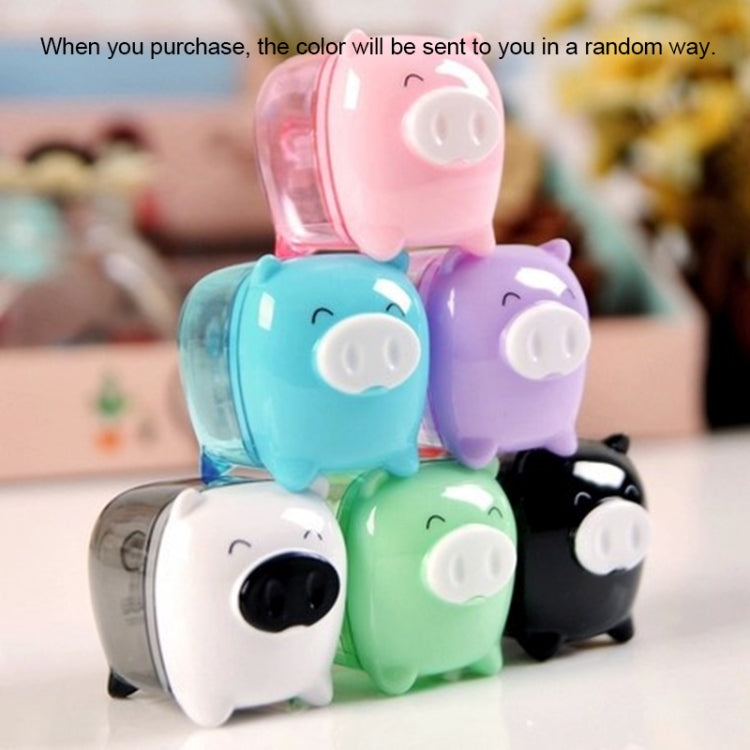 Temperamatite manuale Deli Mini Pig adatto ai bambini a casa e in ufficio, consegna casuale a colori, 0557