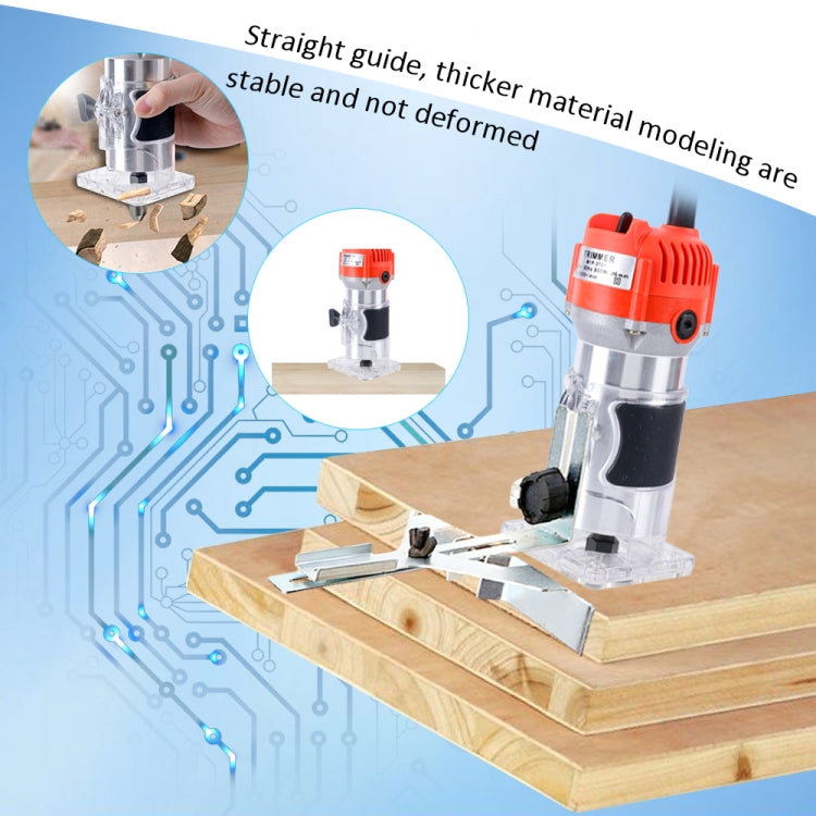 Utensile elettrico elettromeccanico scanalato per rifilatura del legno, Wood Trimming Slotted Tool