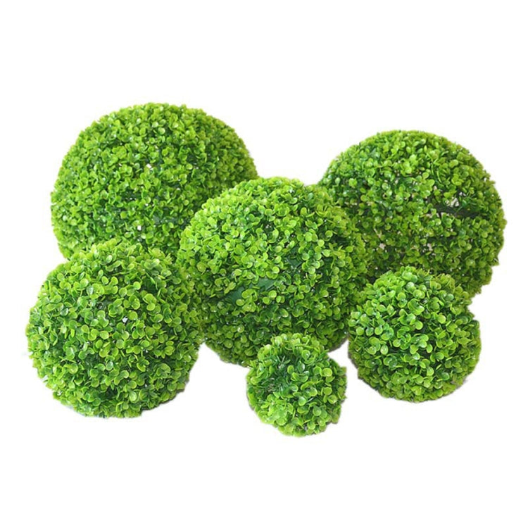 Artificiale Aglaia Odorata Pianta Palla Topiaria Evento di matrimonio Decorazione esterna per la casa Ornamento da appendere, Diametro: 4,7 pollici, 4.7 inch