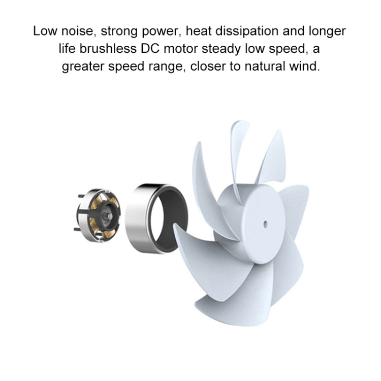 T9 Portable Adjustable USB Charging Desktop Humidifier Fan with 3 Speed Control