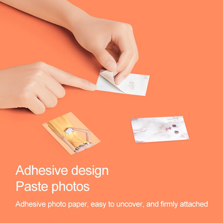 Original Xiaomi Print 50pcs Photo Paper for Xiaomi Pocket Photo Printer, Pocket Photo Printer Paper