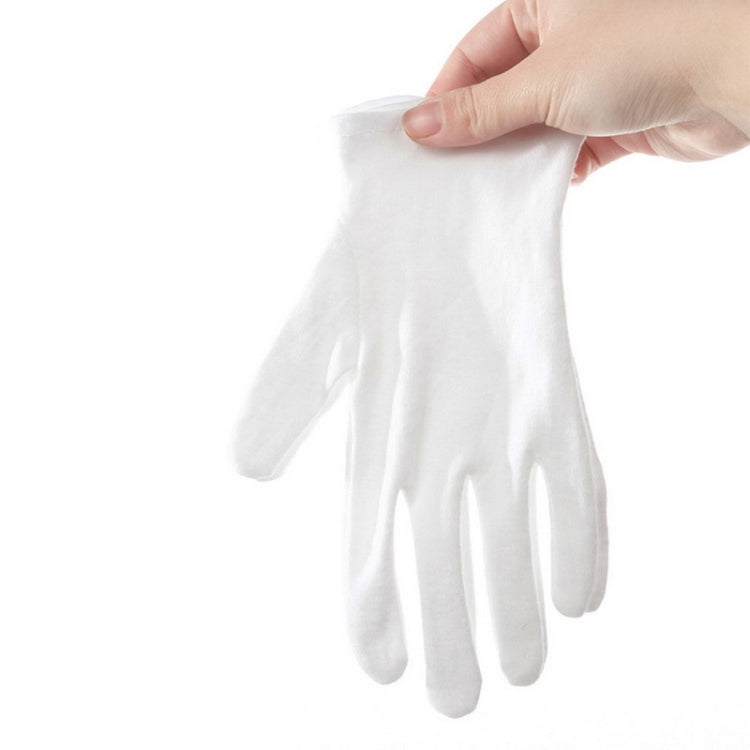 Guanti da lavoro in puro cotone da 12 paia, misura media spessa: misura libera, Medium Thick, Size:Free Size