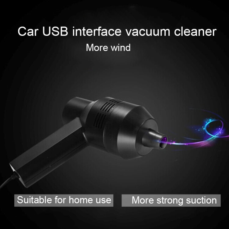 HK-6019A 3,5 W USB portatile potente aspiratore pulitore tastiera computer ugello spazzola collettore polveri kit di pulizia ventosa portatile per la pulizia di PC portatili/animali domestici, lunghezza cavo USB: 1,8 m, DC 5 V (nero)