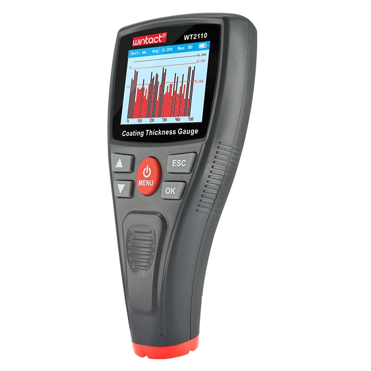 Misuratore di spessore del rivestimento con display a colori Wintact WT2110, WT2110