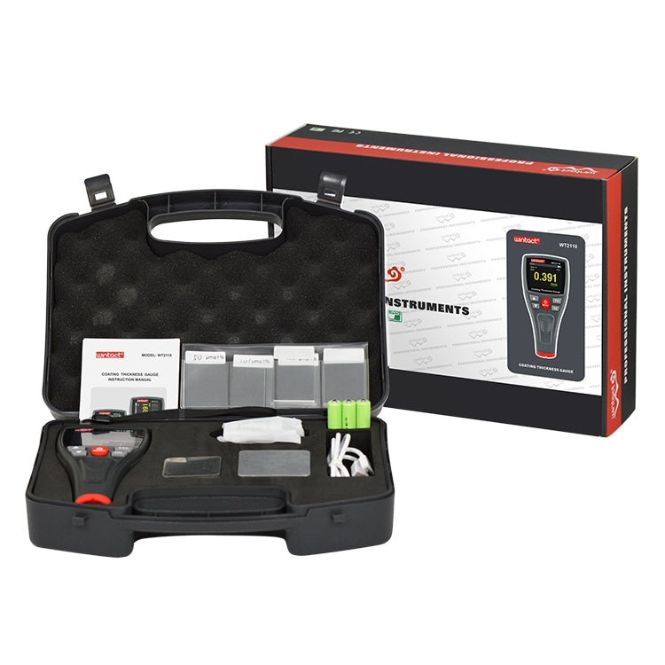 Misuratore di spessore del rivestimento con display a colori Wintact WT2110, WT2110