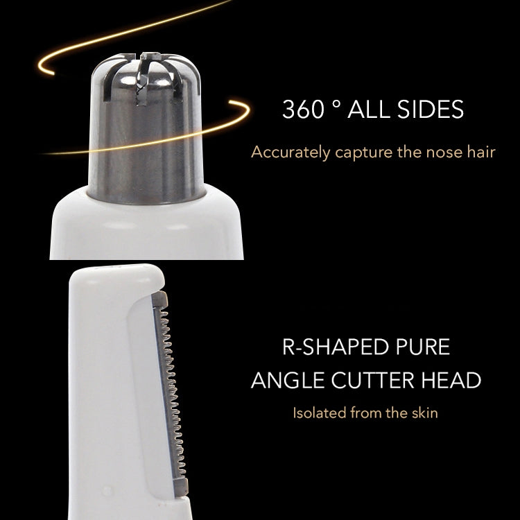 CNaier AE-824 Rasoio elettrico multifunzione per peli nasali e sopracciglia