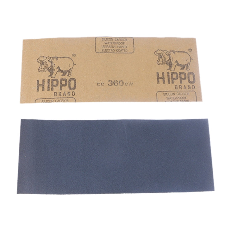 Carta vetrata per lucidatura a umido e a secco, grana 240, 10 pezzi, dimensioni: 23 x 9 cm, Grit 240