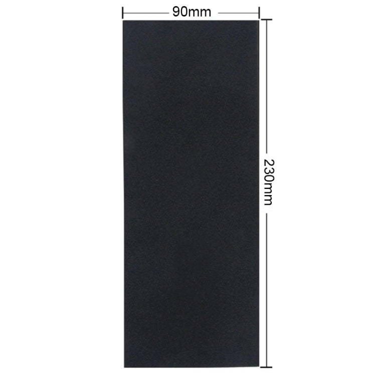 Carta vetrata per lucidatura a umido e a secco, grana 240, 10 pezzi, dimensioni: 23 x 9 cm, Grit 240