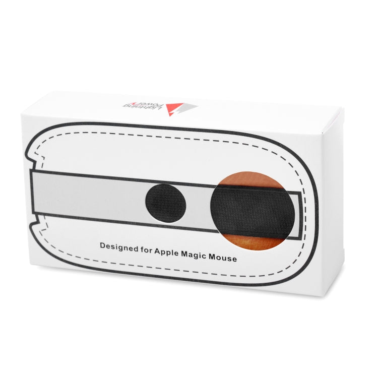 Borsa portaoggetti per mouse in feltro di pelliccia in pelle PU elastica in stile europeo per Apple Magic Mouse 2, European Style
