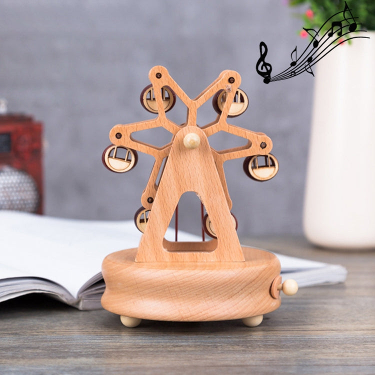 Decorazioni per la casa Originalità Scatole musicali in legno, Ferris Wheel Shape, Train Shape, Carousel Shape, Seesaw Shape, Dance Angel Shape, Birthday Cake Shape, Eiffel Tower Shape, Taj Mahal Shape, Arc De Triomphe Shape, Castle Shape