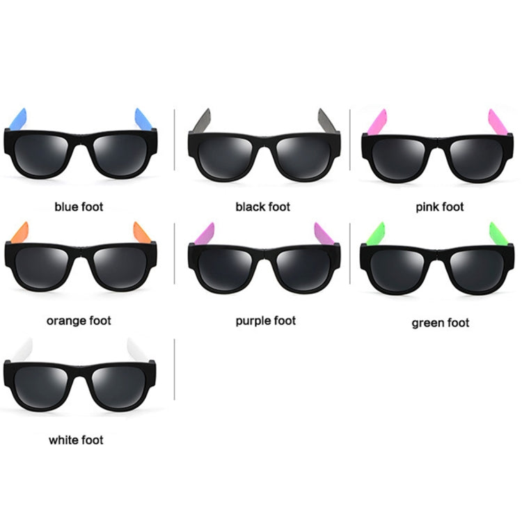 Occhiali da sole polarizzati con specchio pieghevole New Fashion Crimp Occhiali protettivi casual UV400 per uomo/donna