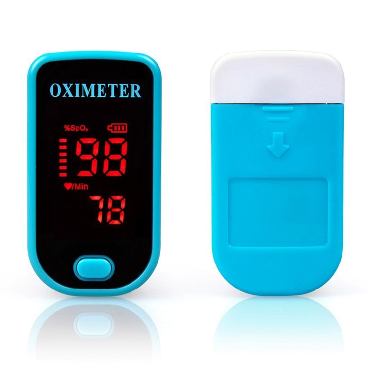 Pulsossimetro da dito Display HD a LED Pulsossimetro portatile Attrezzatura per monitoraggio dell'ossigeno nel sangue Pulsossimetro, M130 (Green), M130 (Blue, M130 (Magenta), M130 (Black), M130 (Orange)