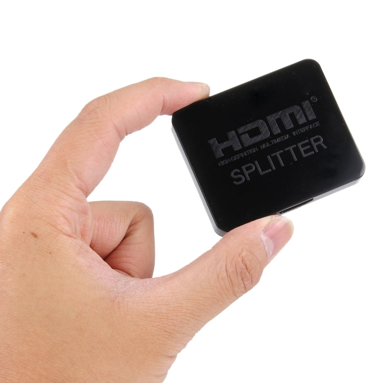 Splitter HDMI 4K Video Full HD 1080p Switch HDMI Switch Amplificatore split out 1x2 Doppio display per HDTV DVD PS3 Xbox, 4K HDMI (Black), 4K HDMI (White)