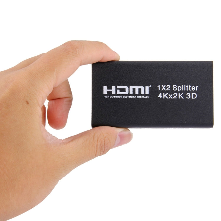 Splitter switch Mini HDMI 1x2 2160P, supporto 4Kx2K, 3D, Support 4Kx2K, 3D