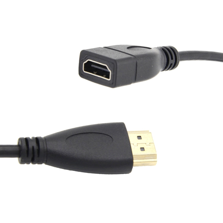 Cavo adattatore a spirale retrattile HDMI 19 pin maschio a HDMI 19 pin femmina, cavo a spirale estensibile fino a 1,5 m, HDMI AM to AF
