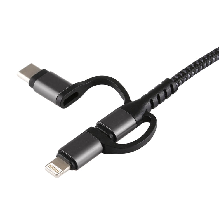 Cavo Micro USB 3 in 1 + USB-C/Tipo-C + 8 pin a HDMI HDTV