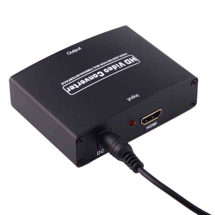 Convertitore adattatore video e audio R/L da HDMI a YPbPr HD 1080P, HDMI to YPbPr+R/L