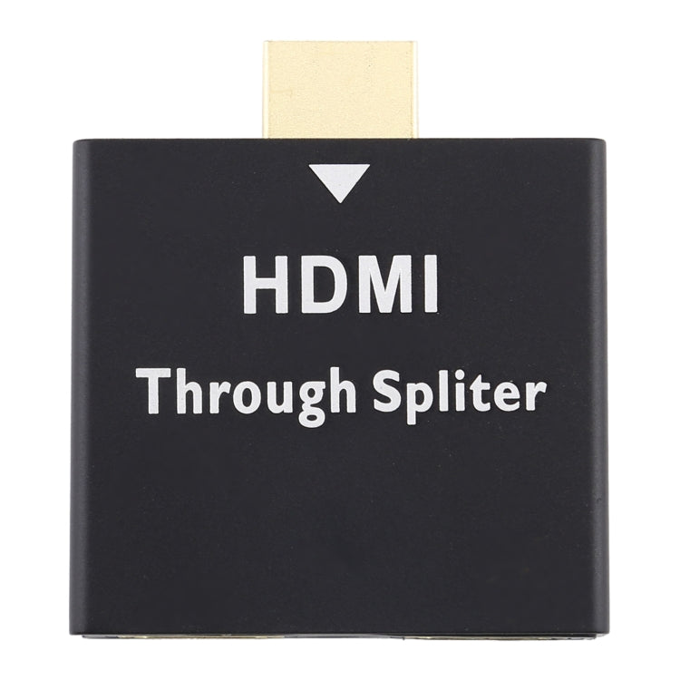 Splitter passante in lega di alluminio da 1 a 2 HDMI, HDMI Spliter