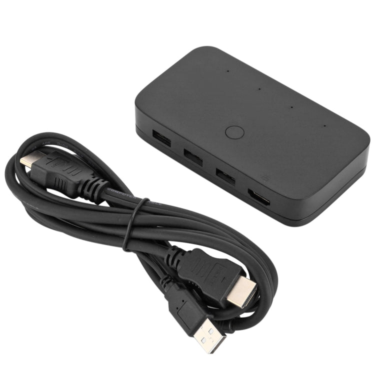 Switch HDMI/USB/KVM 4x1 4Kx2K